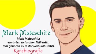 Mark Mateschitz  Die Erfolgsgeschichte des Red Bull Gründers [upl. by Velleman]