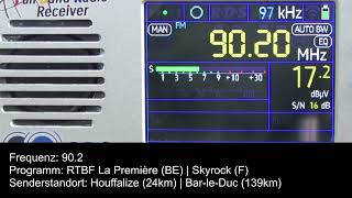 DABUKWBandscan Kaundorf Luxemburg am 2872024 mit SR286DX [upl. by Walcoff]