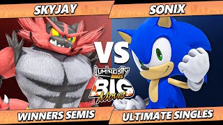 LMBM 2024 Top 8  Skyjay Incineroar Vs Sonix Sonic Smash Ultimate  SSBU [upl. by Sedgewake]