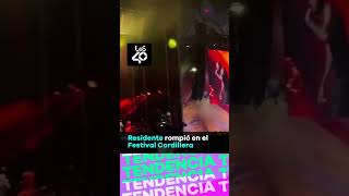 Presentación de Residente en el festival Cordillera 2023 [upl. by Issor293]