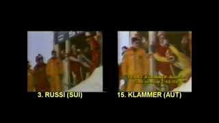 DOWNHILL COMPARE 1976 Russi vs Klammer [upl. by Anirbys915]