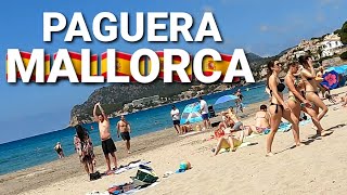 🇪🇦PAGUERA 🏖 MALLORCA 🏝 Spain 2023  Beach walk 4K60fps MAJORCA [upl. by Wahs131]