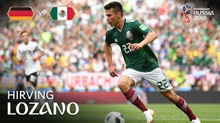 Hirving LOZANO Goal  Germany v Mexico  MATCH 11 [upl. by Ginnifer851]