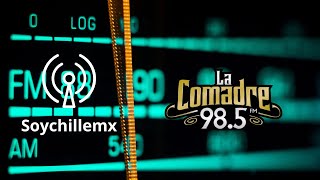 XHCLIFM La Comadre 985 FM Culiacán Sinaloa México [upl. by Enihpad]