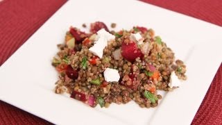 Lentil amp Quinoa Salad Recipe  Laura Vitale  Laura in the Kitchen Episode 630 [upl. by Sieracki]