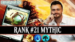 Rank 21 Mythic With My Favorite Deck In Standard  Bant Beanstalk [upl. by Aylat]