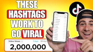 Use These NEW Hashtags To Go Viral on TikTok in 2024 Viral TikTok Hashtags [upl. by Vidal]