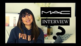 My MAC Cosmetics interview did I get the job How did it go 2019 [upl. by Amehr]