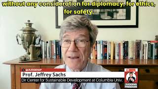 Prof Jeffrey Sachs The Dangers of Militarizing AI [upl. by Sinnaiy]