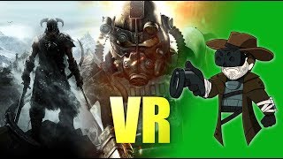 Skyrim VR and Fallout 4 VR  First Impressions [upl. by Gaspard]