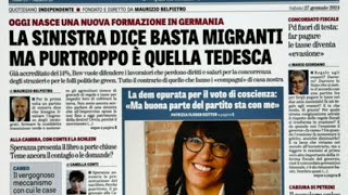 Rassegna stampa 27 GENNAIO 2024 Quotidiani nazionali italiani Prime pagine dei giornali di oggi [upl. by Lapointe]