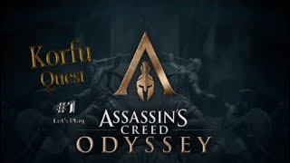 Assassins Creed Odyssey Korfu Quest  Part1 Ich Brauch mal Urlaub [upl. by Llehsram]