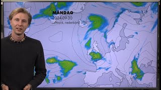 Väderprognos v 40 månons [upl. by Juli]