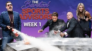 Barstool Sports Advisors  Week 1 [upl. by Otrebogir211]