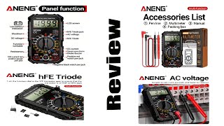 ANENG  SZ308 High Precision Digital Multimeter Review [upl. by Frederiksen938]