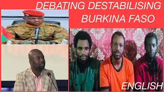 Burkina Faso Distabilation debate continues africa burkinafaso [upl. by Mani536]