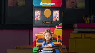 Colors name kids learning shortvideo viralvideo youtubeshorts ytshorts love reels ytshorts [upl. by Grizelda]