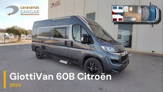 2024 GiottiVan 60B Silver Citroën  Una auténtica pasada de camper  CARAVANAS SANGAR [upl. by Hellah]