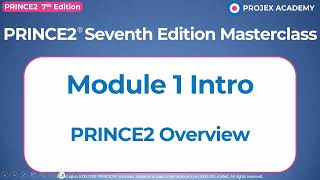 PRINCE2 7th Edition Module 1 introduction [upl. by Naga658]