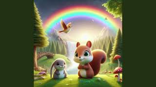 Kindergeschichte  Kinderhörspiel  Das kleine Eichhörnchen und die Regenbogenbrücke [upl. by Anton]