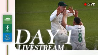 LIVE  Leicestershire CCC v Sussex  County Championship Day One [upl. by Tab]