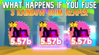 What Happens If You Fuse 3 Rainbow Grim Reaper Alien Update [upl. by Nilkoorb]