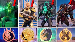 I Eliminated All Season 2 Bosses And Got All Medallions In One Game In Fortnite [upl. by Einavoj]