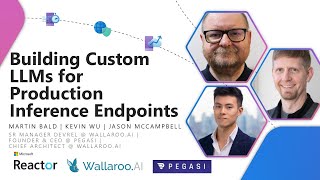 Building Custom LLMs for Production Inference Endpoints  Wallarooai [upl. by Warden]