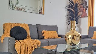 COMMENT DÉCORER UN PETIT SALON SALON MODERN 2024 modernlivingroom decoratewithme [upl. by Ciredec]