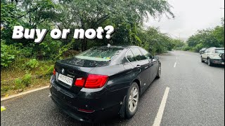 Used 2014 BMW 520D  Sports mode तो 🔥 है । Full Review❤️‍🔥 [upl. by Akcirahs]