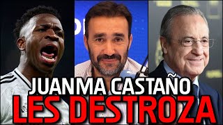 🚨😱 JUANMA CASTAÑO DESTROZA A VINICIUS A FLORENTINO Y AL REAL MADRID POR NO ACUDIR AL BALÓN DE ORO [upl. by Metts438]