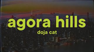 Doja Cat  Agora Hills Lyrics [upl. by Reifnnej]