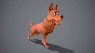 cartoon doggyrigging 3Ds Max [upl. by Ahtreb]