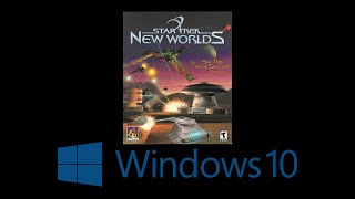 quotStar Trek New Worldsquot PC 2000 How to play on Win10 amp Gameplay [upl. by Tani]