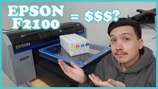 How Much Does an Epson SureColor F2100 DirectToGarment DTG Printer Cost to Own in 2023 [upl. by Brana769]