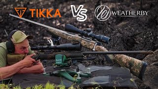 Weatherby Mark V vs Tikka T3x [upl. by Reinal]