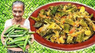 okra curry  bandakka curry  okra recipe  ladies finger recipe  bhindi curry recipe [upl. by Vivianna]