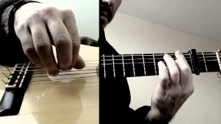 Free Stroke Exercise  1 Solea by Paco de Lucia [upl. by Kaleena]