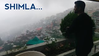 Delhi to Shimla  Himachal Trip episode 1  HRTC govt bus  Shimla city [upl. by Orual]