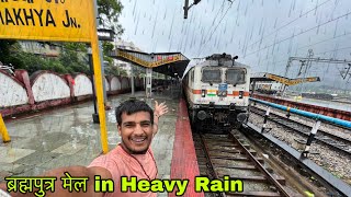 Brahmaputr Mail Full Train Journey in Heavy Rain  Assam to Delhi [upl. by Rozelle65]