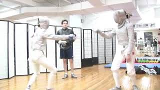 How to Make a Feint Look Real in Advanced Sabre Fencing [upl. by Nivrae961]