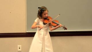 Lois Suzuki Violin Book 3 Recital [upl. by Elleret849]