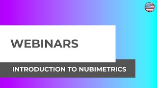 WEBINAR  Introducing Nubimetrics  English Version [upl. by Sharp]