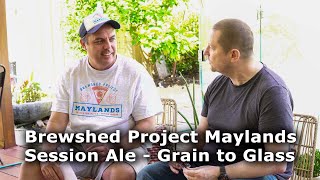 Brewshed Project Maylands Session Ale Home Brew Beer Australia Reviews [upl. by Brena]