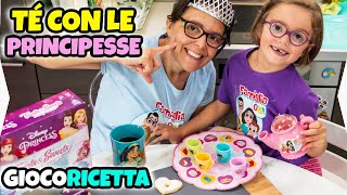 UN TÈ CON MATILDE E LE PRINCIPESSE DISNEY Gioco Ricetta Canestrelli [upl. by Robinson]