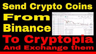 Send Cryptocurrency from Binance to Cryptopia and exchange them [upl. by Ia]