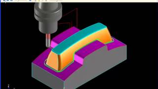 SURFCAM Tutorial  3Axis Pencil Cut [upl. by Columbine]