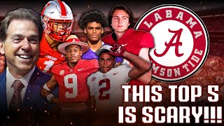 Alabamas 2024 Top 5 Recruits Are SERIOUSLY SCARYBut [upl. by Latisha]