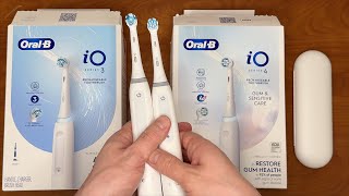 OralB iO Toothbrush Series 3 VS Series 4 [upl. by Yeffej]