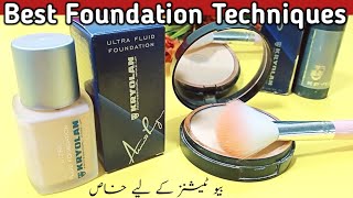 Kryolan Tv Paint Stick Pan Cake Foundation How To Apply Pan Cake or Fondation On Tv Paint Stick [upl. by Sura]